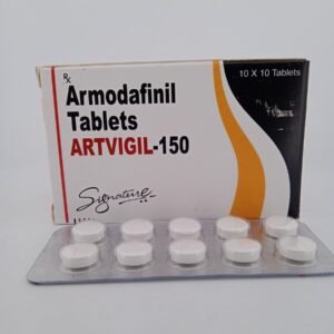 Armodafinil Artvigil 150mg alertness and focus booster tablet box